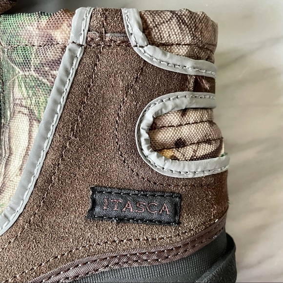 Mossy Oak•NWOT•7•Break-Up Camo + Suede Snow Boots•Waterproof•Front Zip•By Itasca - Picture 11 of 14